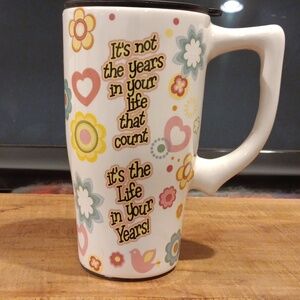 Birthday 16 Oz Ceramic Travel Mug